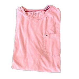 Tommy Hilfiger Classic Pink Pocket T-Shirt